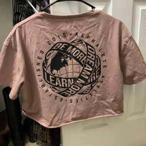 Brand new with tags Alphalete crop shirt